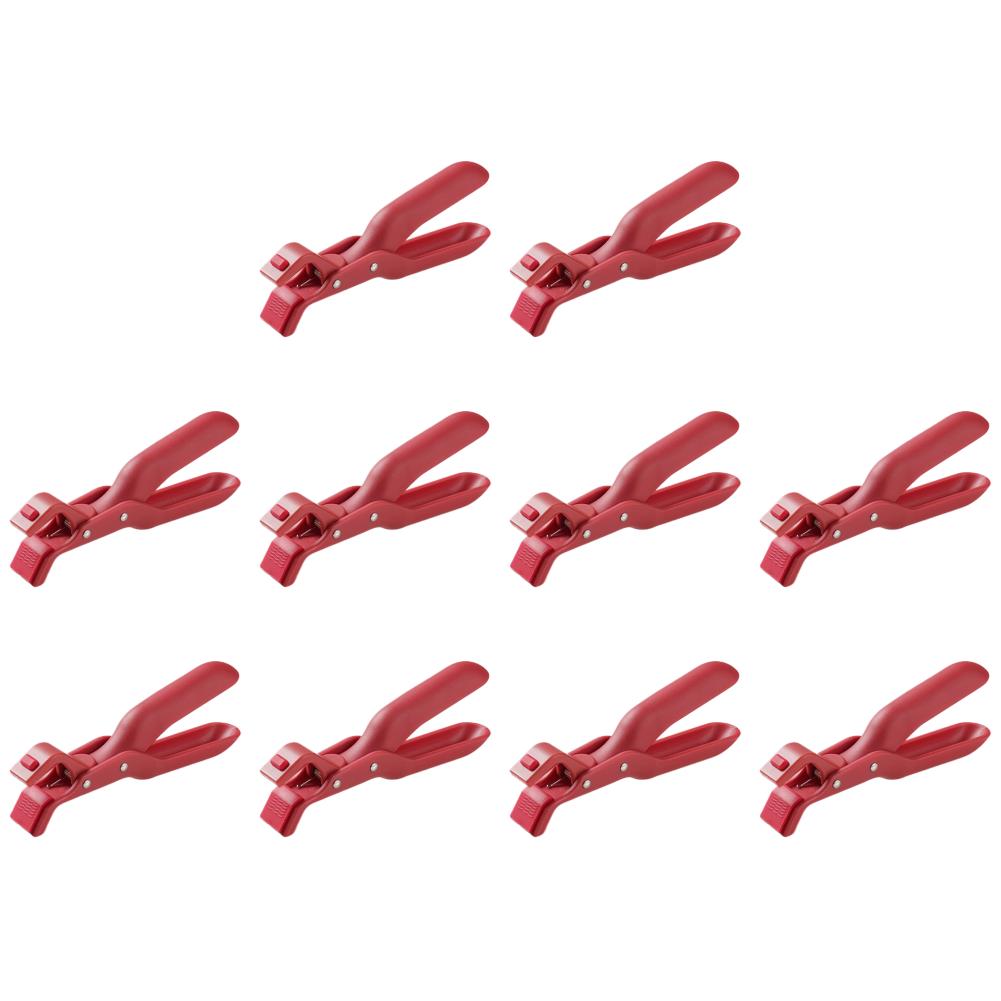 10Pcs Silicone Anti-Scald Bowl Clip Non-Slip Heat Insulation Clip Anti Scalding Dish Plate Gripper Clips for Hot Bowl Dish Plate
