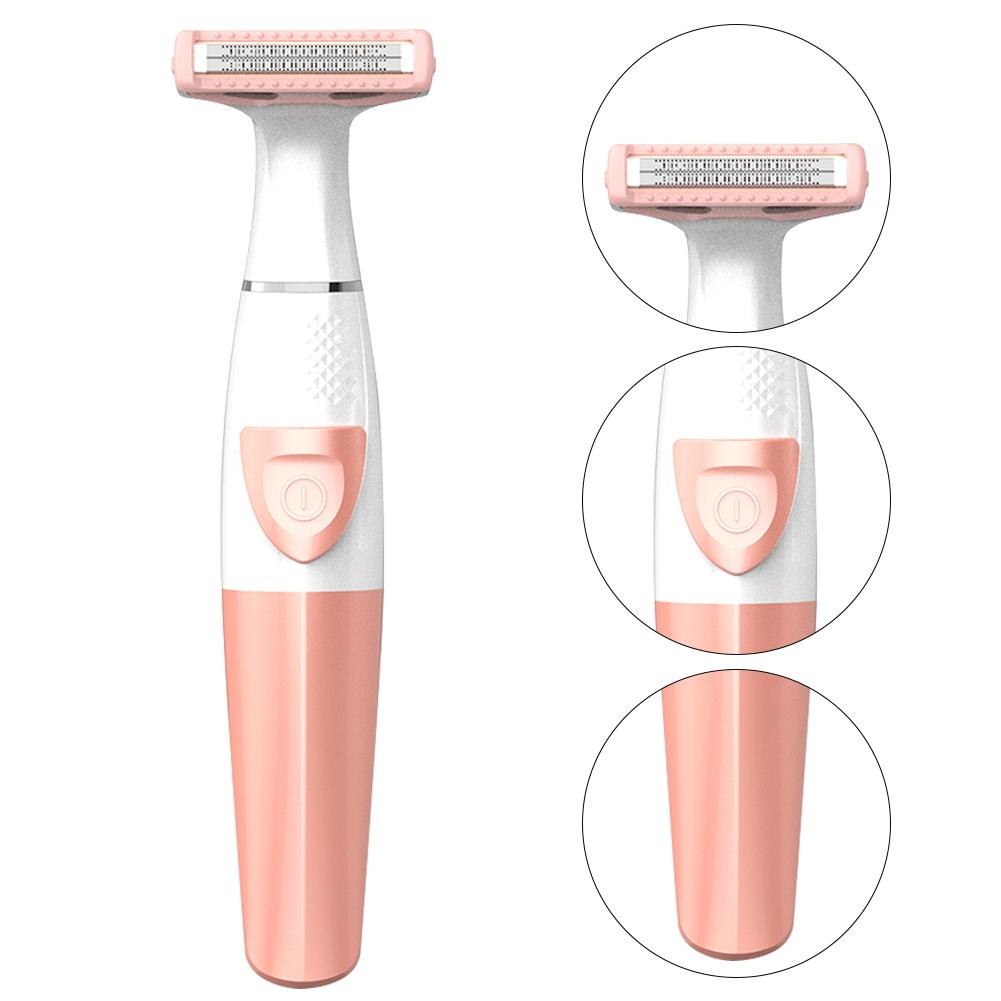 Electric Body Razor Easy To Remove Face Depilator Low Noise Feet Epilator with Changeable Trimmer for Armpit Bikini Arm Leg Face