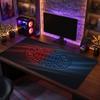 Tappetino per Mouse con Motivo a Tema Bayern Monaco, Design con Logo Calcio Tappetino da Scrivania XXL per Gaming Mouse Pad Antiscivolo per Computer