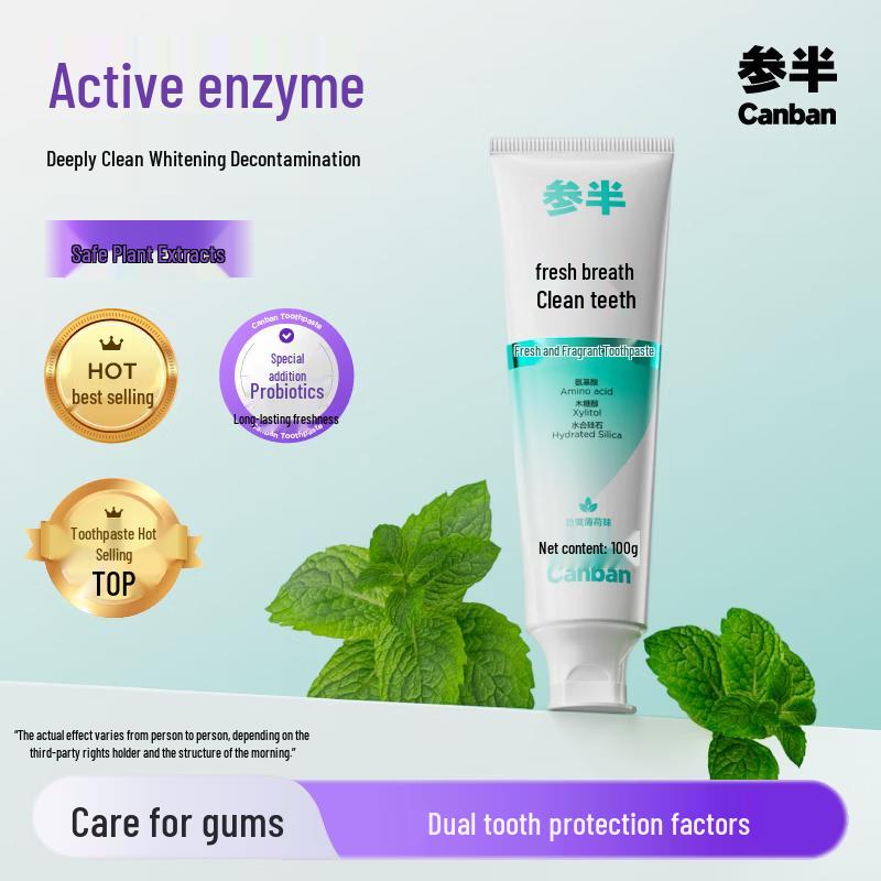 NYSCORP Refreshing Probiotic Whitening Toothpaste - Cool Mint
