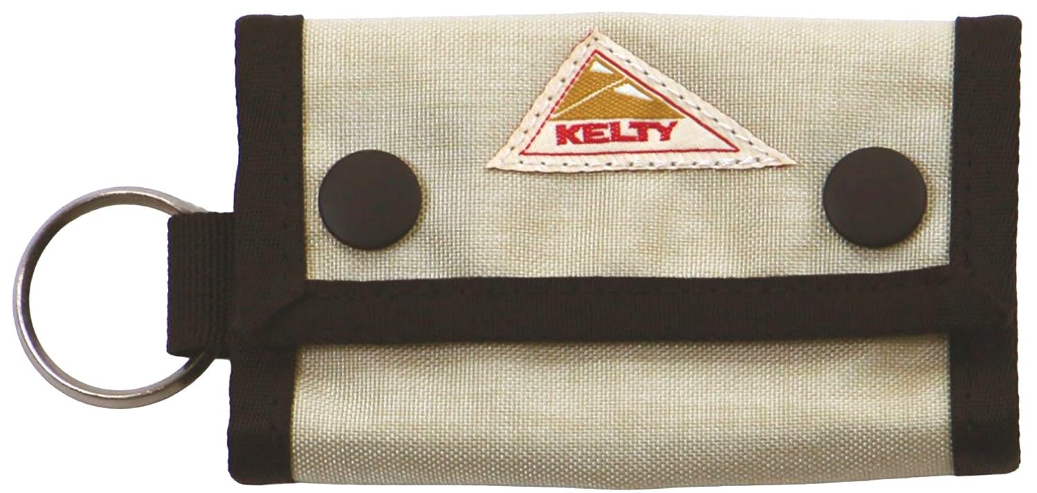 KELTY Key Case with Coin Compartment and Beige Ring, 3259271025, бежевый