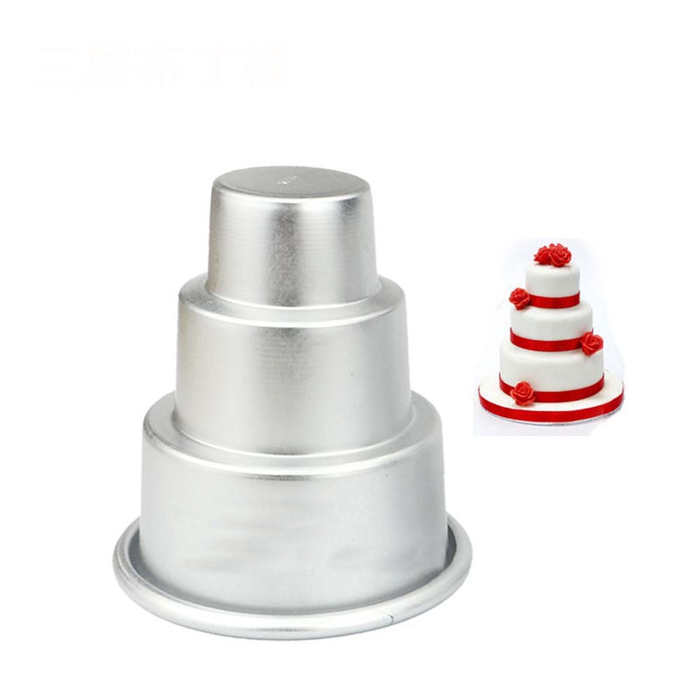 

Печенье Домашняя выпечка Трехъярусная кухонная утварь Форма для выпечки Форма для торта Форма для пудинга Форма для торта