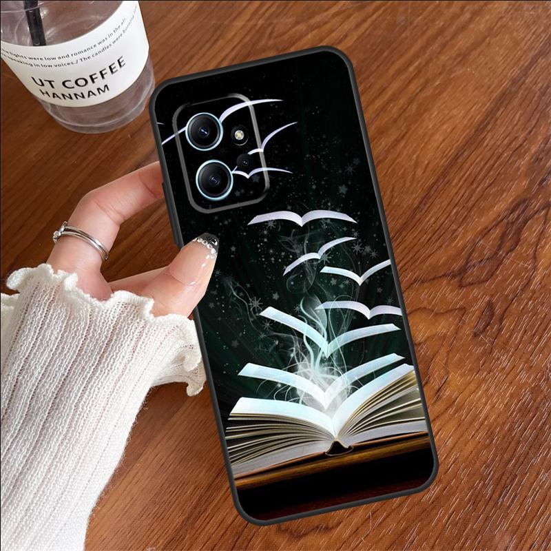 Book Lover Case For Xiaomi Redmi 13C 14C 10C 12C Redmi Note 14 12 11 9 10 13 Pro 9S 10S 11S 12S Cover