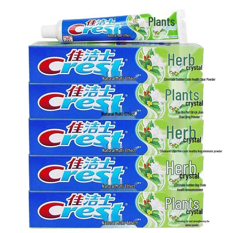 Crest Herbal Crystal Toothpaste