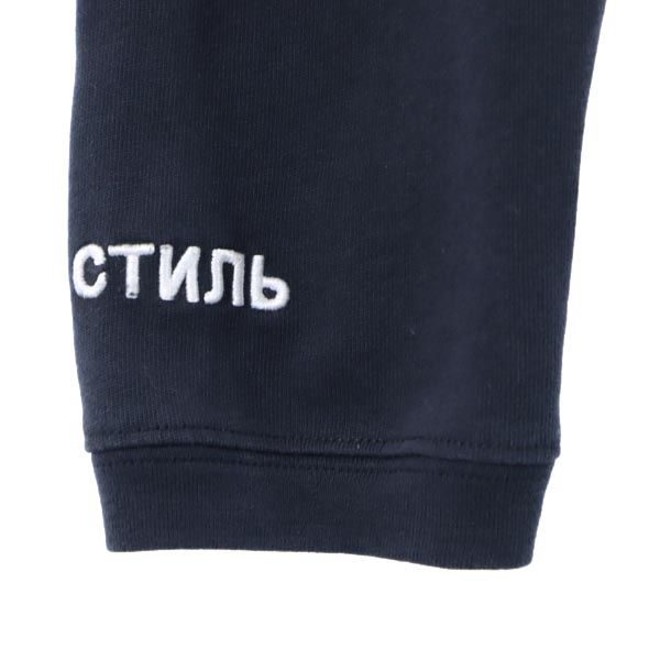 HERON PRESTON unused Logo embroidery Long sleeve T-shirt XXS black Ron T Men's Used