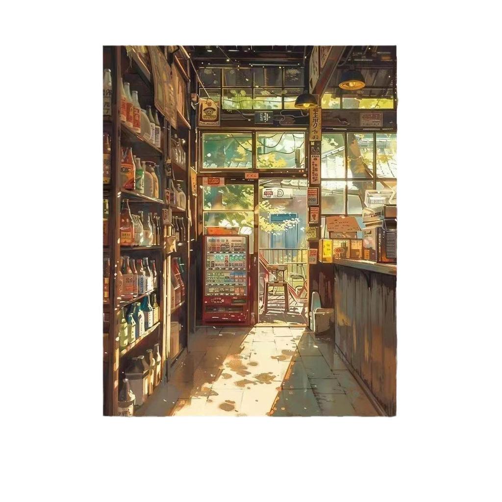 Hayao Miyazaki Summer Digital Oil DIY Painting: Healing, Stylish Living Room Decor Gift