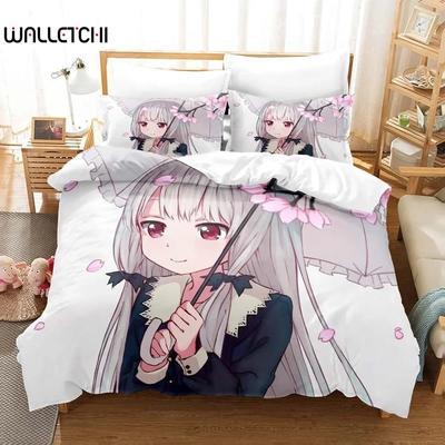 Mevr. Vampier Die in Mijn Buurt Woont Beddengoedset Eenpersoons Twin Vol Queen King Maat Bedset Volwassene Kind Slaapkamer Dekbedovertreksets