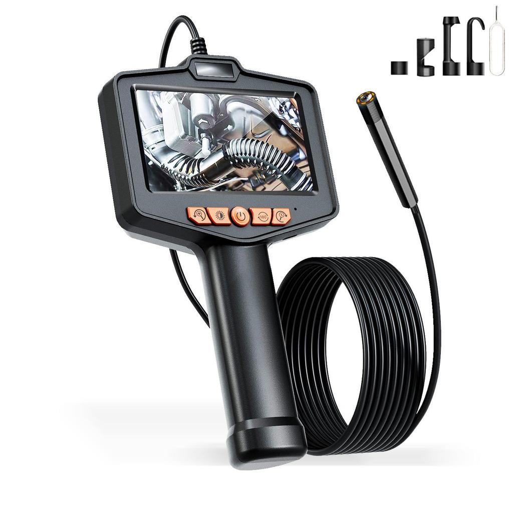 Handheld 1080P HD Pipe Repair Endoscope with 4.3\" Screen and Single/Dual Camera