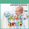 Fox Deer Baby Plush Animal Mobile With Hanging Toys For Infant Visual And Motor Development