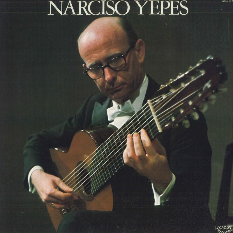 

LP Record NARCISO YEPES - Narciso Yepes GEM12534 LONDON Japan Classical Used