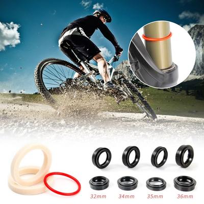 Repair Kits Universal Bike Fork Seal 32mm/34mm/35mm/36mm Spare Parts Fork Dust Seal MTB Bike Bicycle Suspension Oil Seal