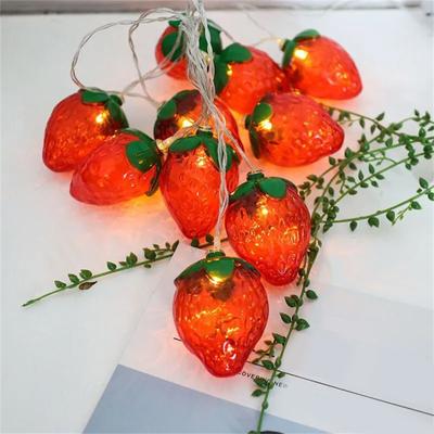 String Lights Battery Powered, Decor String Lights Party String Lights Decorative String Lights Led Slice String Lights