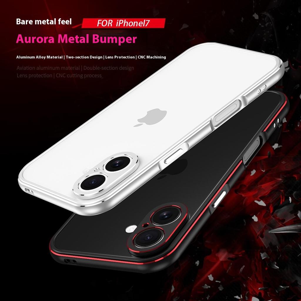 Pro iPhone 17 Nárazníkové pouzdro Bezzadní rámový kryt telefonu s ochranou čočky