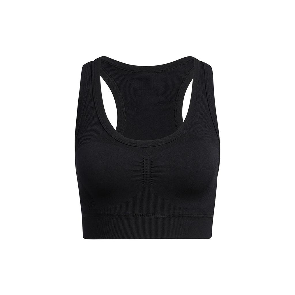Adidas Studio Bra Low Intensity Training Sports Bra Women Underwear Black GL1013