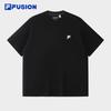 Fila Fusion Unisex Pure Cotton Round Neck T-Shirt