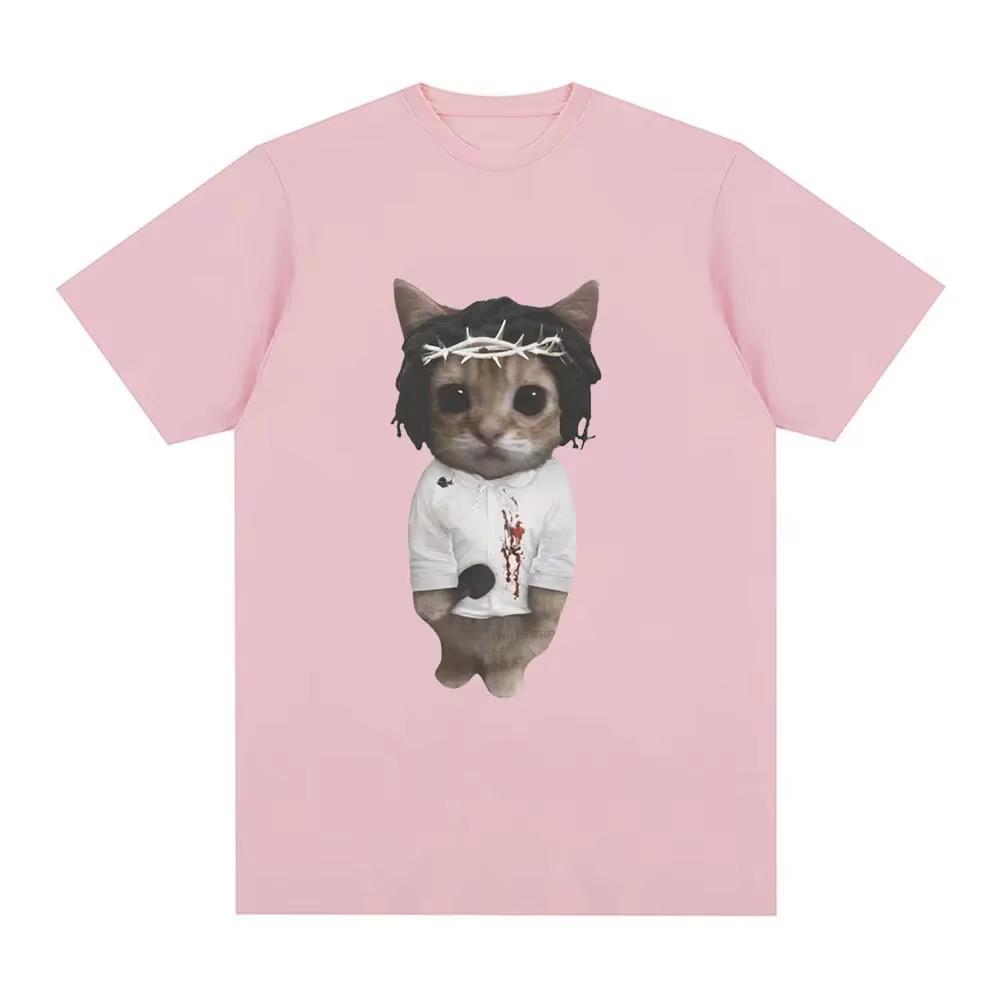 Funny Kendrick Lamar Kitty Cat Enthusiast Tshirt Womens Fashion Short Sleeve TshirtCasual Tshirt Street Wear