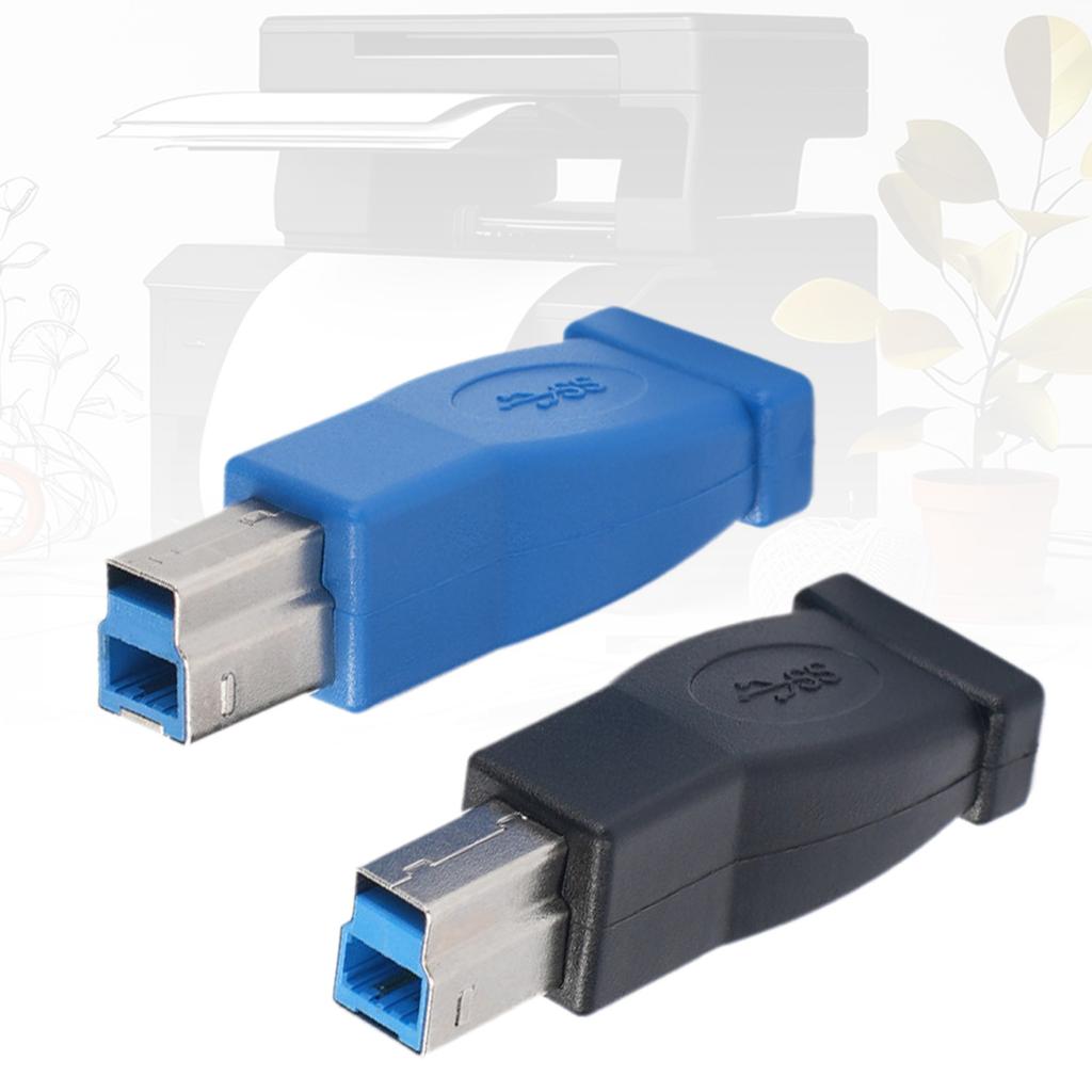 USB B3.0 Male To Type C Female Converter for Fast Data Transmission Charging for Printer and External Hard Disks