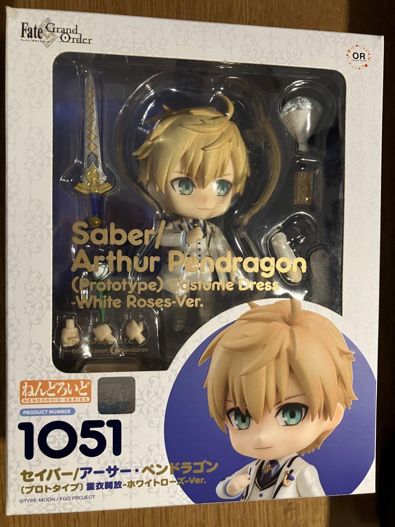 

[USED] Nendoroid Saber/Arthur Pendragon White Rose