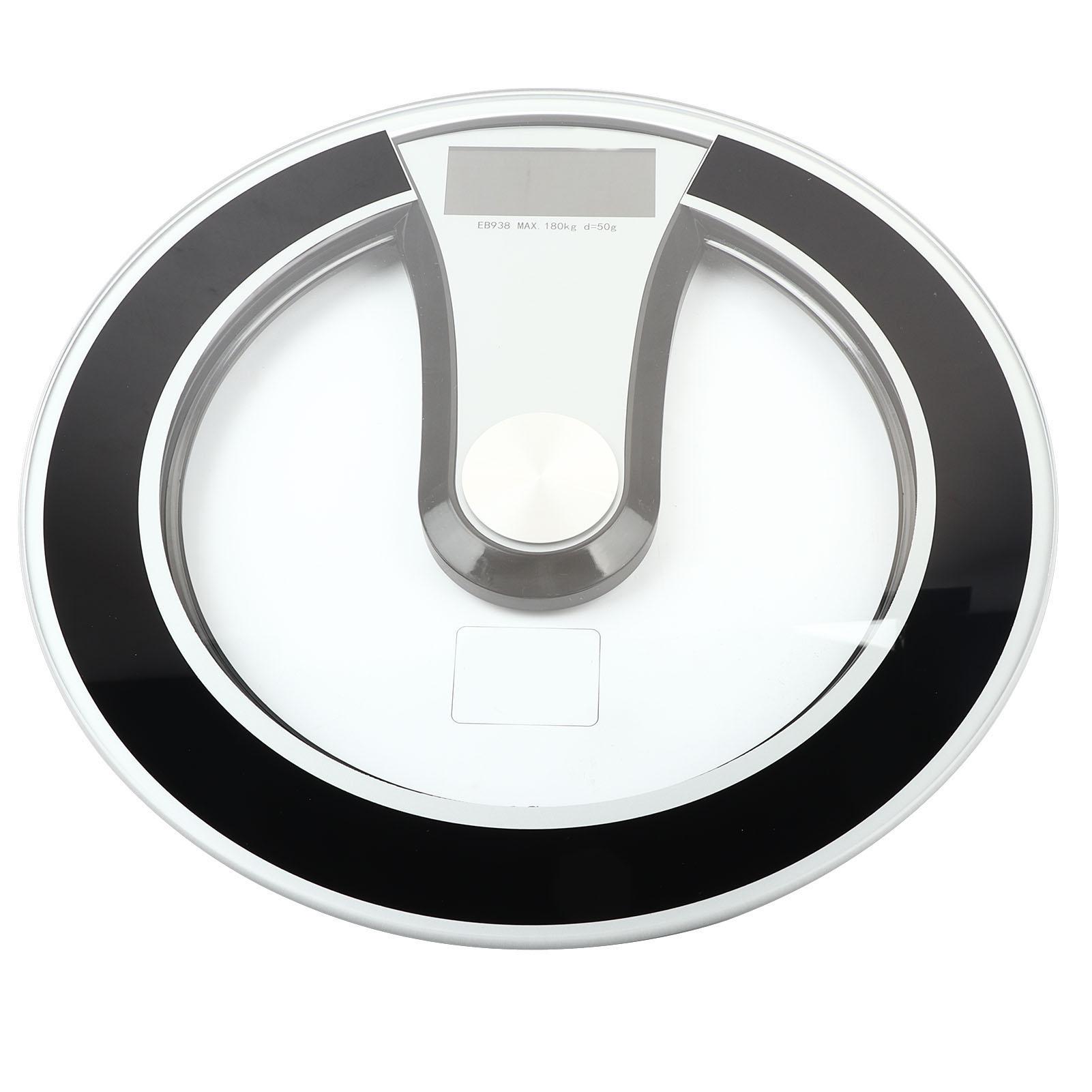 

Круглые интеллектуальные электрические цифровые весы с ЖК-дисплеем, высокоточные весы Black