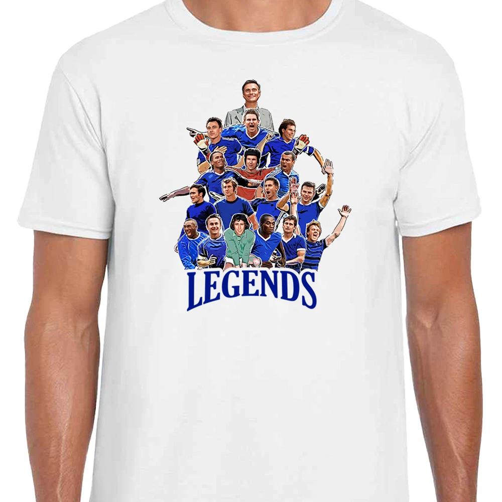 Chelsea Club Legends Unisex Adult T-Shirt S-2XL Zola Lampard Etc T-Shirt Gift S