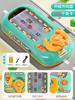 New Racing Adventure Children's Puzzle Board Game Simulation Driving Car Game Console Steering Wheel Toy