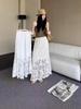Lace Half-Skirt Elastic Qipao Underskirt - Retro Versatile Autumn/Winter Base Layer