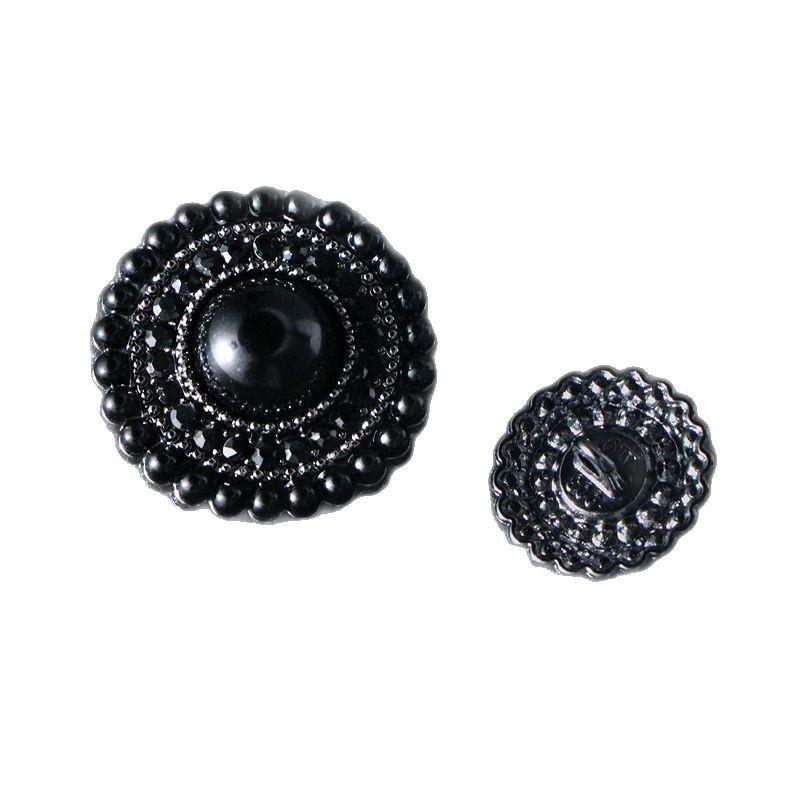 10Pcs Apparel Accessories Accessories Metal Alloy Buttons Light Luxury Pearl Cashmere Coat Buttons High-End Exquisite