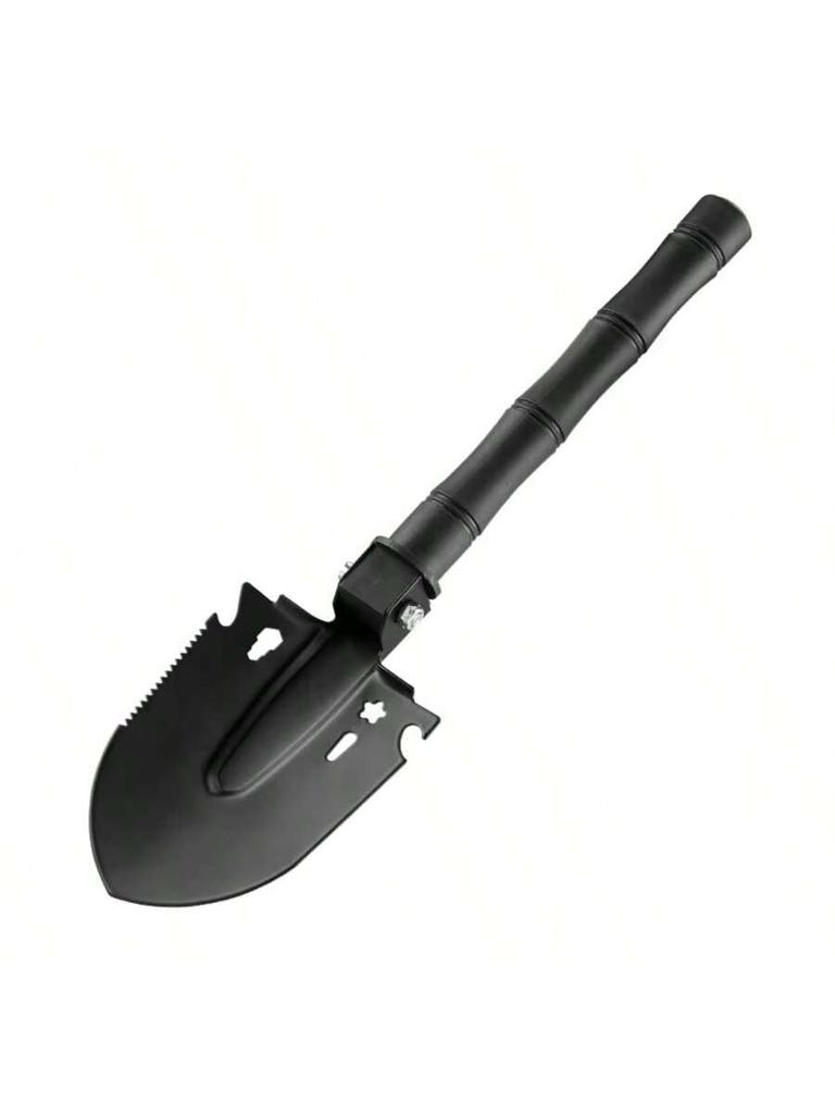 Foldable Portable Truck Mounted Engineer Shovel Camping Tent Outdoor Shovel Self-defense Survival Tool Compass Storage Bag
