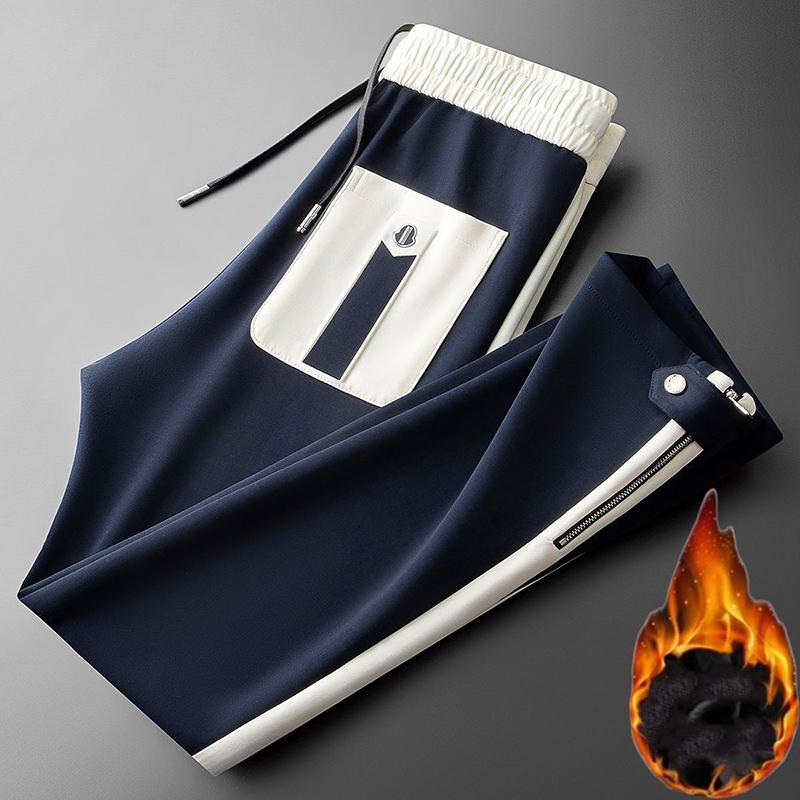 

Spring Autumn Casual Pants Men Fitness Sportswear Tracksuit Bottoms Skinny Sweatpants Trousers Track Pants M чорний