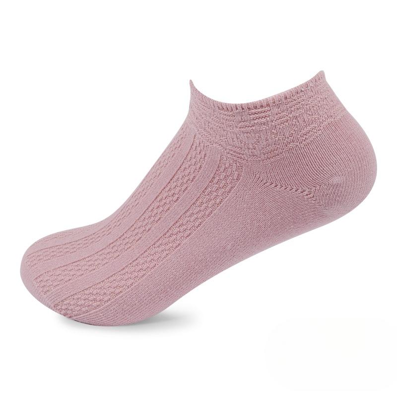 

Женские летние тонкие хлопковые однотонные универсальные носки-лодочки против запаха 1 pair
