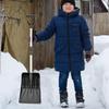 Barnspade Justerbar Vinterspade Med D-handtag Multifunktionell Pulkspade Barn Snöspade För Bil Uppfart