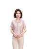 2026 Spring/Summer Ice Silk T-Shirt for Middle-Aged & Elderly Women - Stylish, Lightweight, and Comfortable