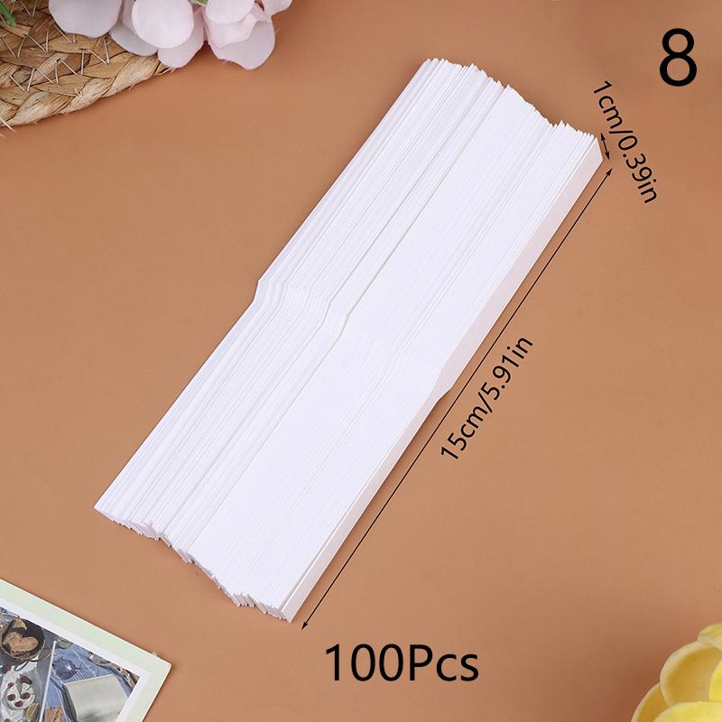 

30/100Pcs Testing Aromatherapy Fragrance Perfume Essential Oils Test Tester Paper Strips Various Shape Cotton Absorbent Paper