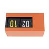 Calendar Flip Clock LED Display Auto Page Turning 12 Hour AM PM Retro Perpetual Calendar Flip Clock