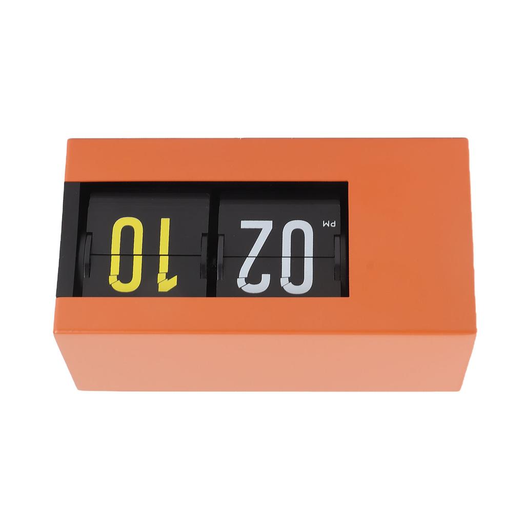 Calendar Flip Clock LED Display Auto Page Turning 12 Hour AM PM Retro Perpetual Calendar Flip Clock