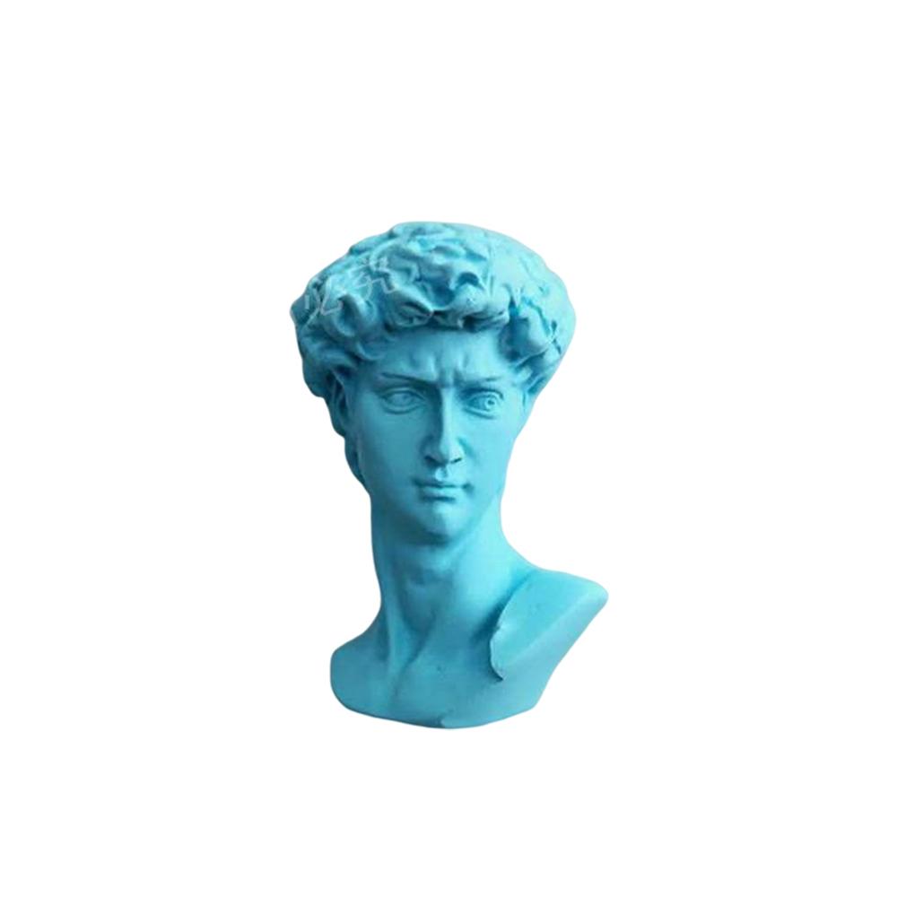 Multi-Stil David Bunte Skulptur Kreatives 3D Dreidimensionales Persönlichkeitsdesign Harz Kühlschrankmagnete Dekorationen