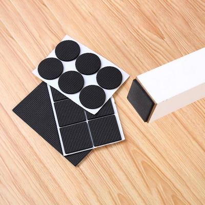 Kaymaz Sessiz Mobilya Pedleri Kendinden Yapışkanlı Ayak Kılıfları Zemin Koruyucu