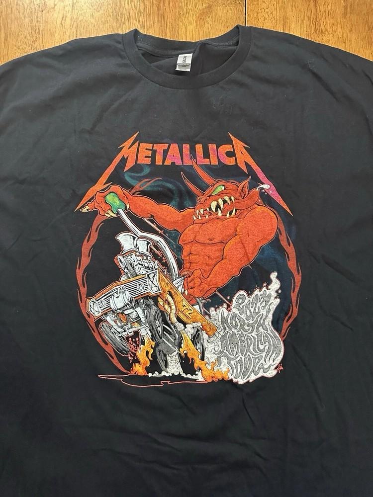 Metallica 2023 Tour Full Speed Or Nothing  Rock Band Tee Unisex T-Shirt S