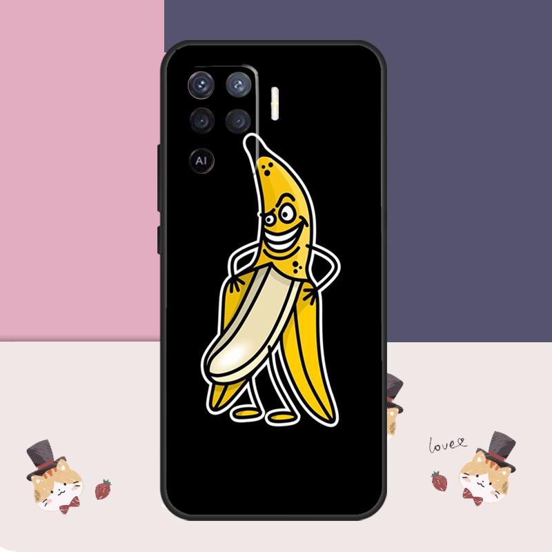 Memes Cartoon Funny Banana Case For Oppo A60 A40 A80 A5 Pro A15 A16 A17 A57 A77 A94 A74 A54 A76 A96 A18 A38 A58 A78 A98