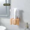 Family-Specific Electric Toothbrush Storage – High-Quality Design, Neat & Space-Saving, Durable Material for Health Protection