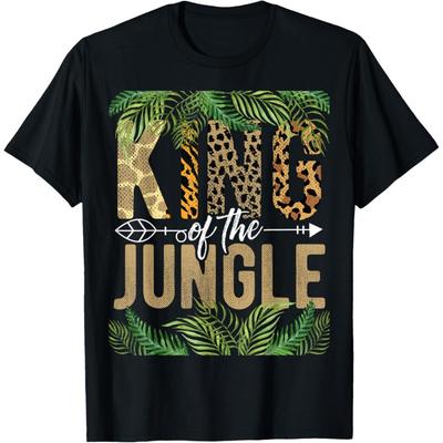 King Of The Jungle Tropical Animal Adventure Vacation T-Shirt