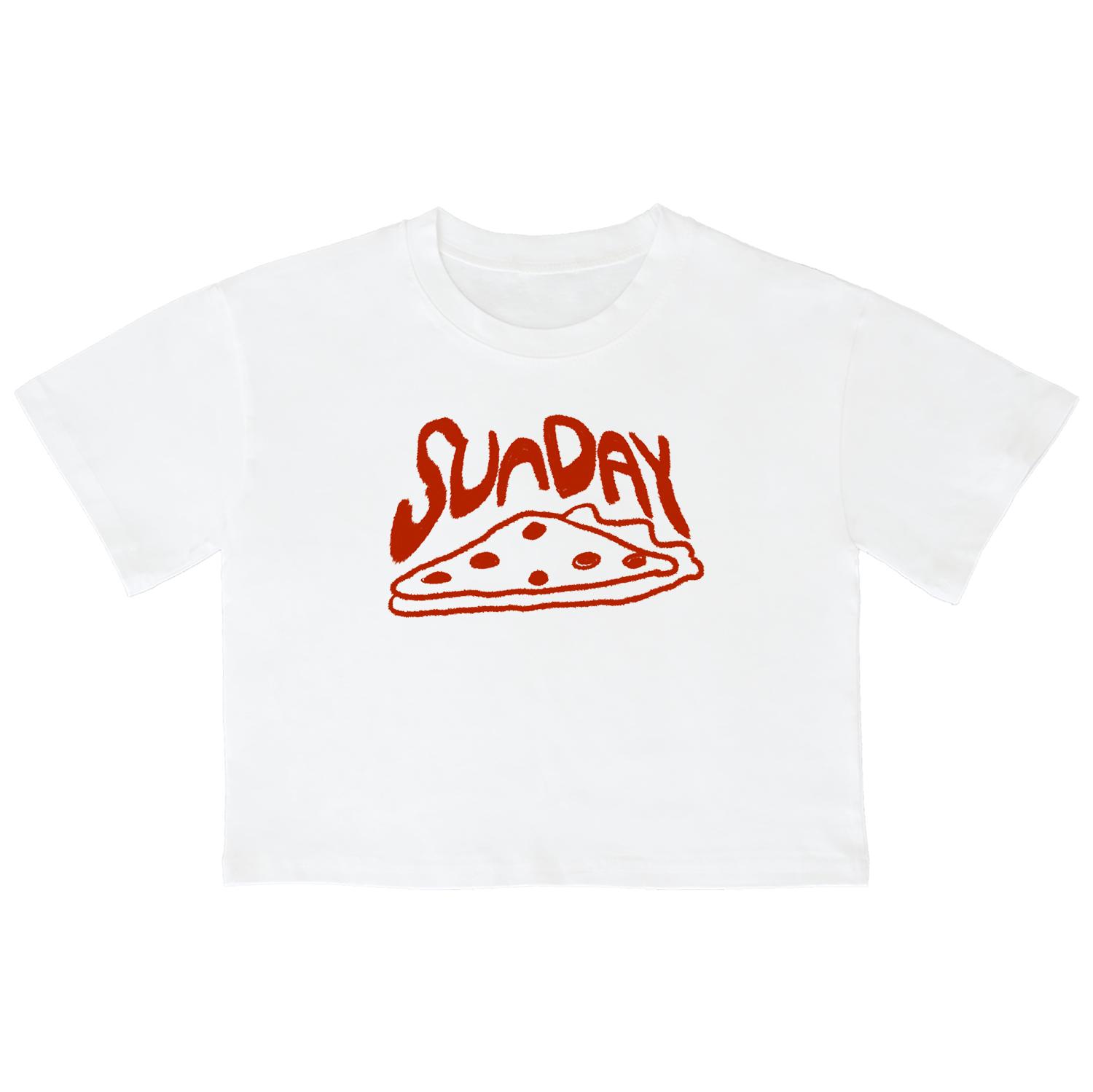 Awesome Us (23Ss) Sunday Crop Short Sleeve T-Shirt White Free/Free