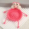 2pcs Hand Knitted Wool Tea Coaster - Heat Resistant Non Slip Drink Mat for Home Kitchen Table Decor