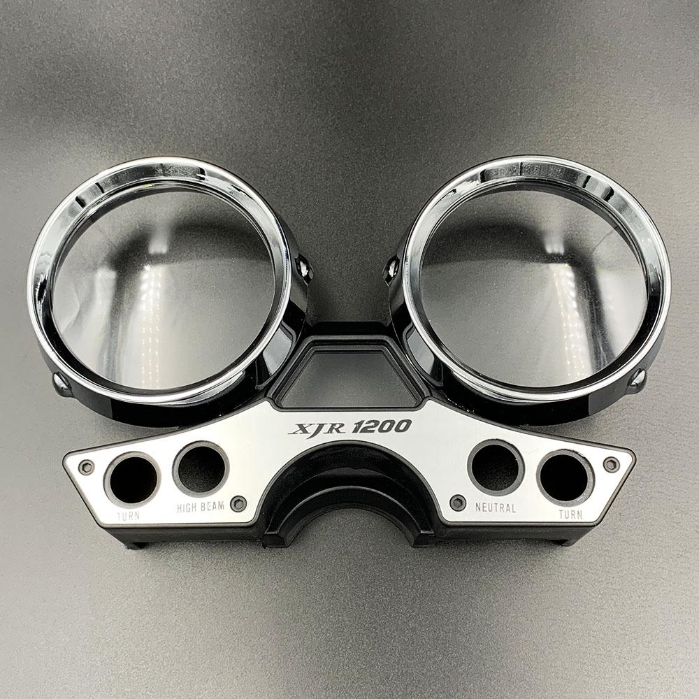 Motorcycle Gauges Cover Case Speedometer Tachometer trument Housing For For Yamaha XJR1200 1989-1997 XJR 1200