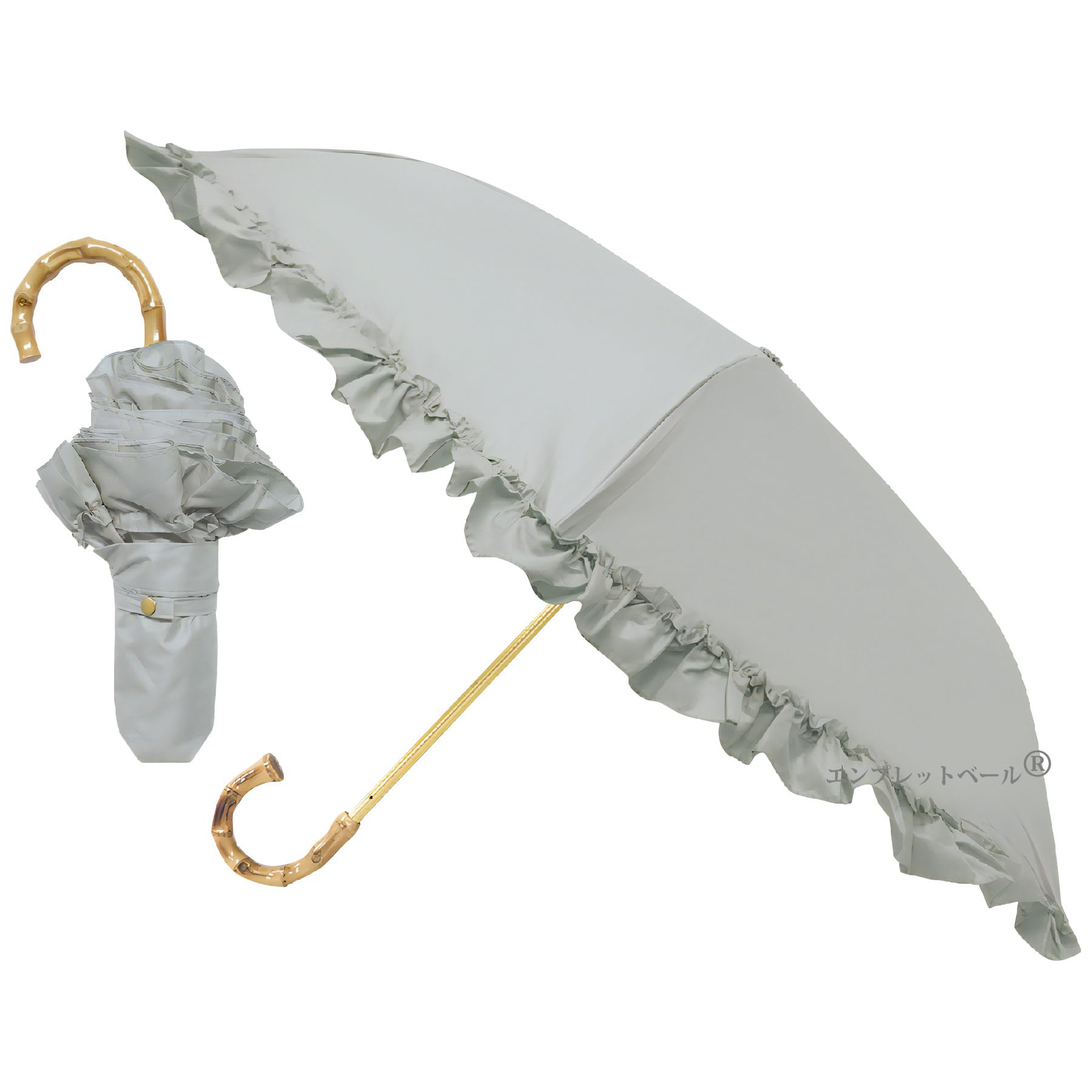 

Этот складной зонт имеет закругленный купол и оборки, идеально подходящий как для солнечной, так и для дождливой погоды. Его 50-сантиметровые спицы и 89-сантиметровый диаметр в разложенном виде делают