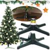 Rotating Christmas Tree Stand Plastic Adjustable Christmas Tree Stand Revolving Tree Stand for Up To 7.5ft Artificial Tree
