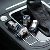 4PCS Car Aluminum Metal Wheel Tire Valve Dust Caps Cover Car Styling For Ford Kuga Transit Ecosport Focus Ranger Mustang Fusion