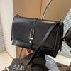 This year, popular small bags are women's new niche one-shoulder underarm bags, high-end texture commuter retro messenger bags.