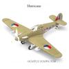 1/48 Seconde Guerre mondiale Américain Corsair Mustang Britannique Spitfire Hurricane Chasseur Allemand BF109 Kit Modèle d'Avion en Plastique à Assembler Jouet