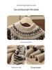 Autumn/Winter Unisex Pure Wool Fair Isle Knit Sweater Pullover for Children